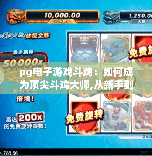 pg电子游戏斗鸡：如何成为顶尖斗鸡大师,从新手到斗鸡王者，PG电子游戏斗鸡的进阶之路，你也能成为顶尖大师！